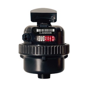 Intelli Flow SA Utility Metering Solutions - KSM - 15mm or 20mm Plastic Volumetric Rotary Piston Meter - 114mm Length Body